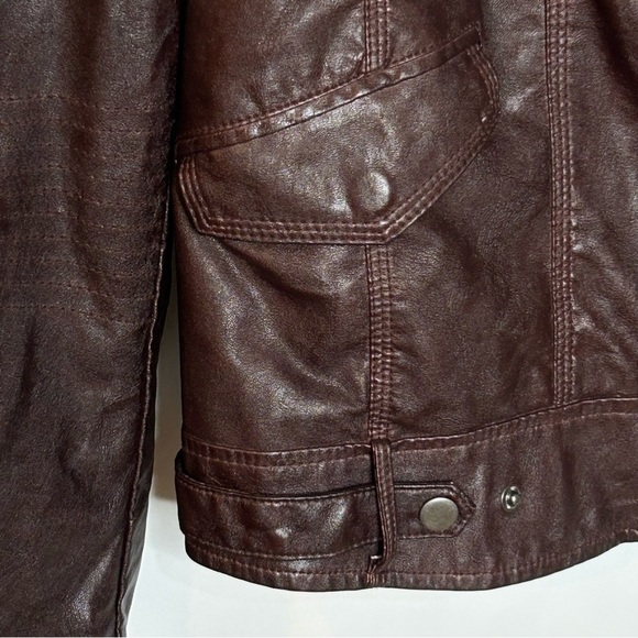Kut From The Kloth Vegan Leather Moto Jacket Small - Picture 11 of 16